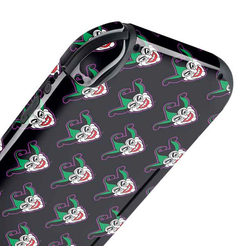 DC Comics The Joker Logo Pattern Nintendo Switch Lite Skin